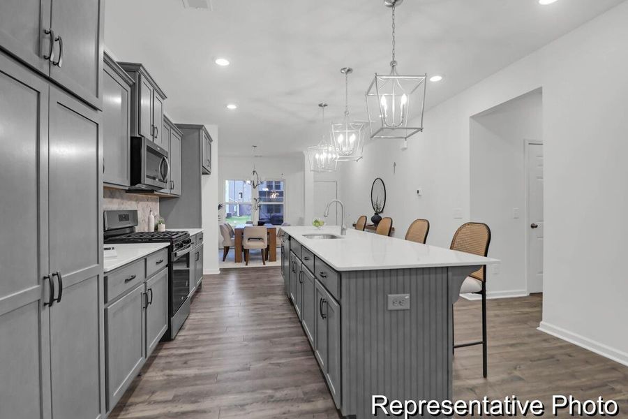 Furnished interior view inside a new home in , Ravenel (Image 15). Furnished interior view inside a new home in , Ravenel (Image 15).