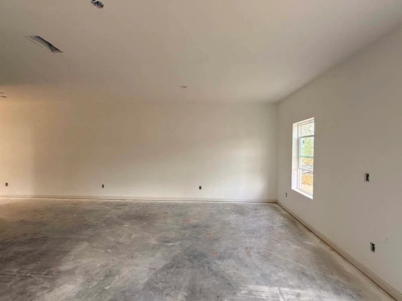 Family Room Construction Progress Family Room Construction Progress