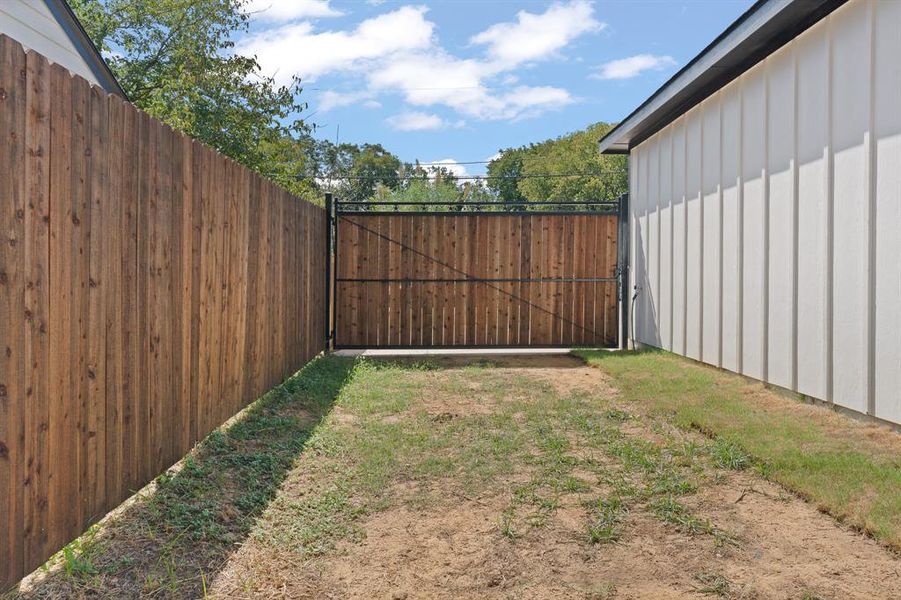 Exterior details and patio area of a home in , Fort Worth (Image 19).