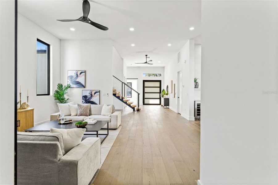 Furnished interior view inside a new home in , Tampa (Image 61). Furnished interior view inside a new home in , Tampa (Image 61).