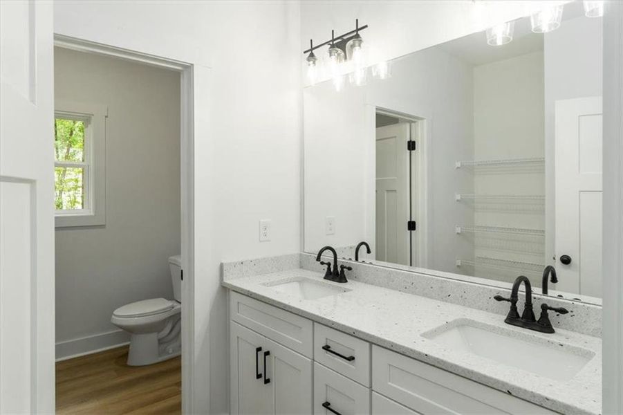 Furnished interior view inside a new home in , Social Circle (Image 6). Furnished interior view inside a new home in , Social Circle (Image 6).