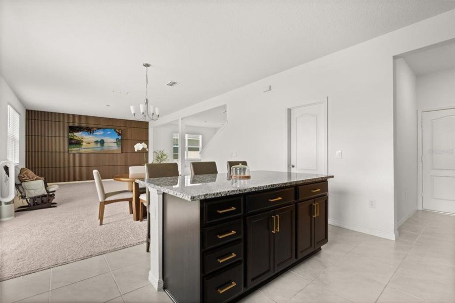 Furnished interior view inside a new home in , Davenport (Image 23).