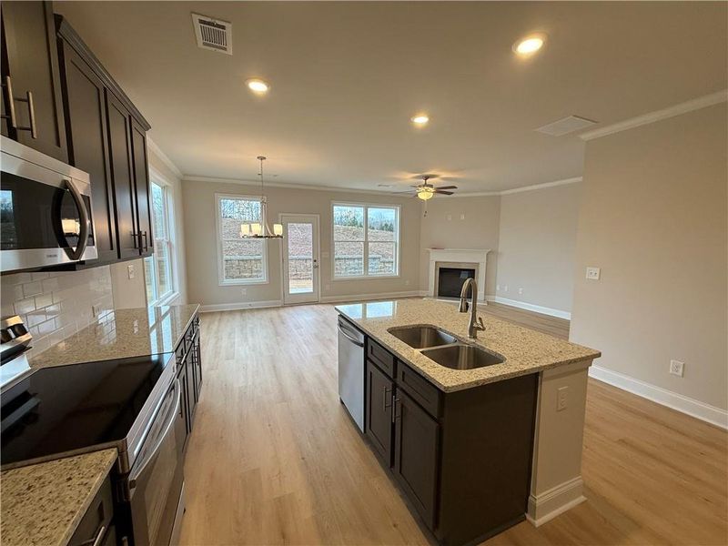 Furnished interior view inside a new home in , Gainesville (Image 10).