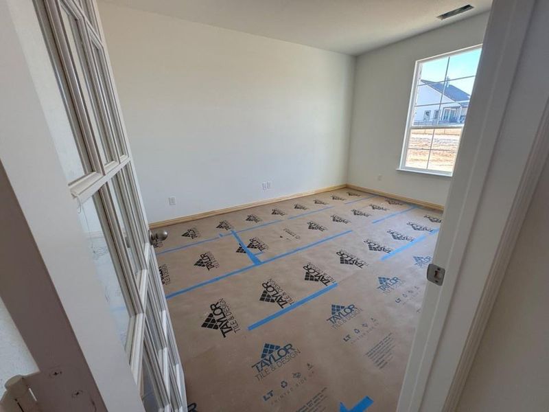 In-progress construction of a new home in Oak Grove Addition, Springtown, TX (Image 4). In-progress construction of a new home in Oak Grove Addition, Springtown, TX (Image 4).