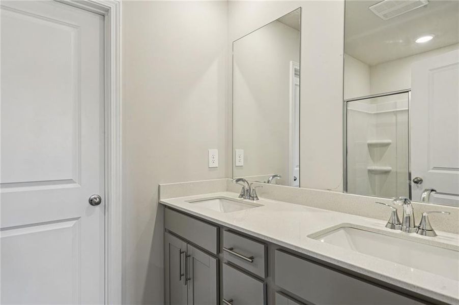 Furnished interior view inside a new home in Artisan Walk, Fairburn (Image 11).