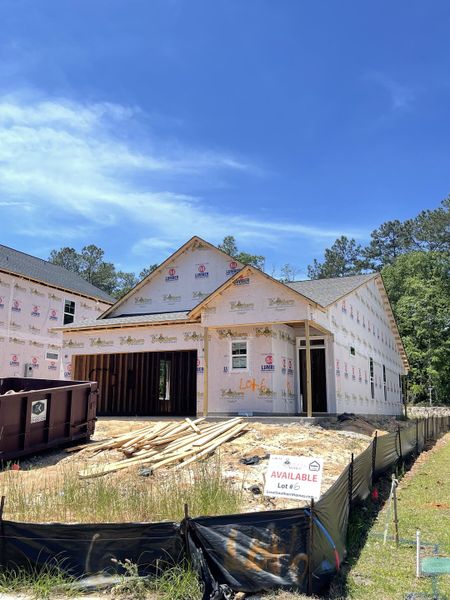 In-progress construction of a new home in Whiskey Run, New Ellenton, SC (Image 17).