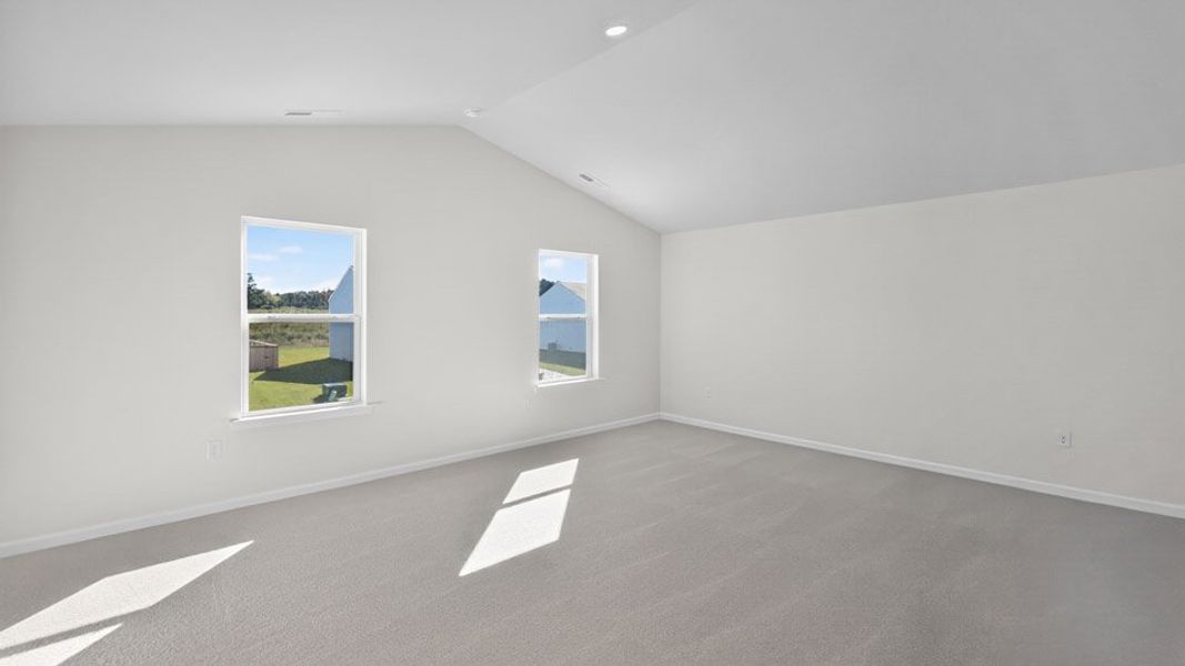 Spacious, unfurnished interior of a new home in Olive Branch, Clayton (Image 13). Spacious, unfurnished interior of a new home in Olive Branch, Clayton (Image 13).