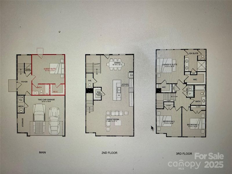 floor plan from builder