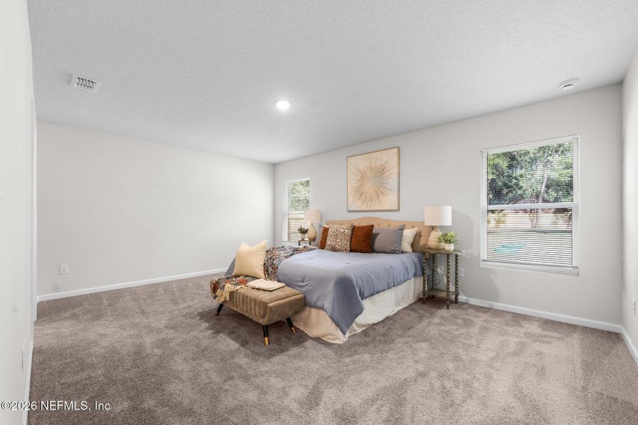 Furnished interior view inside a new home in , Jacksonville (Image 5).