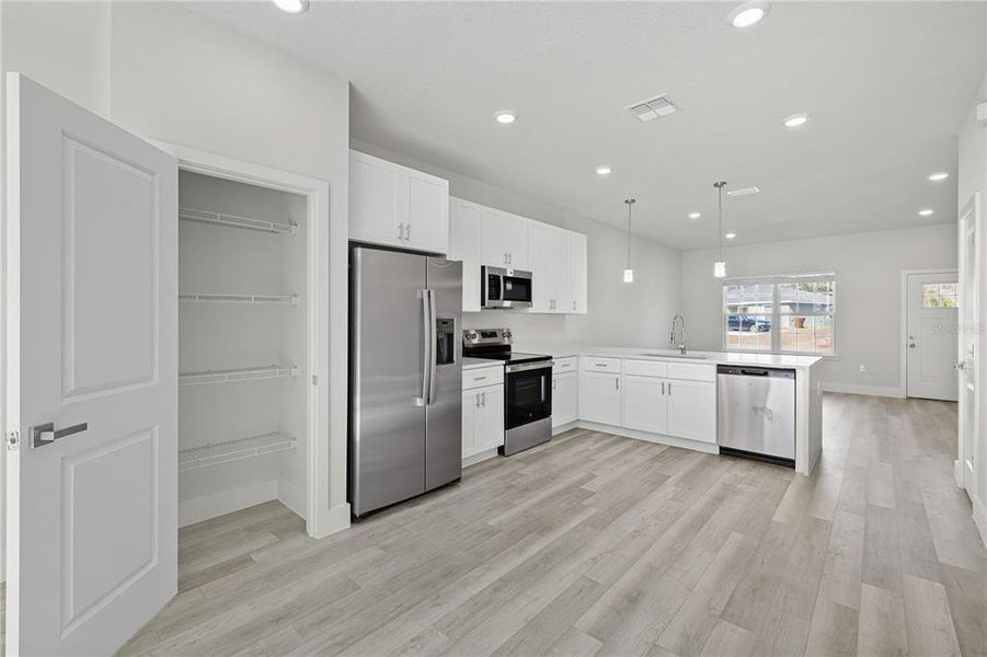 Furnished interior view inside a new home in , Ocala (Image 6).