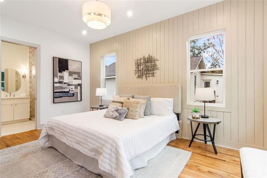 Furnished interior view inside a new home in , Atlanta (Image 15).