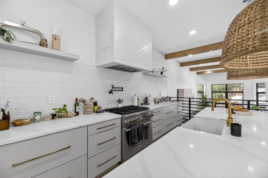 Furnished interior view inside a new home in , Tampa (Image 28).