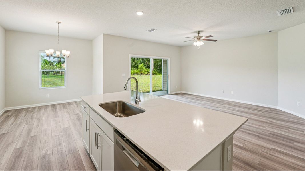 Furnished interior view inside a new home in Palm Coast, Palm Coast (Image 15).