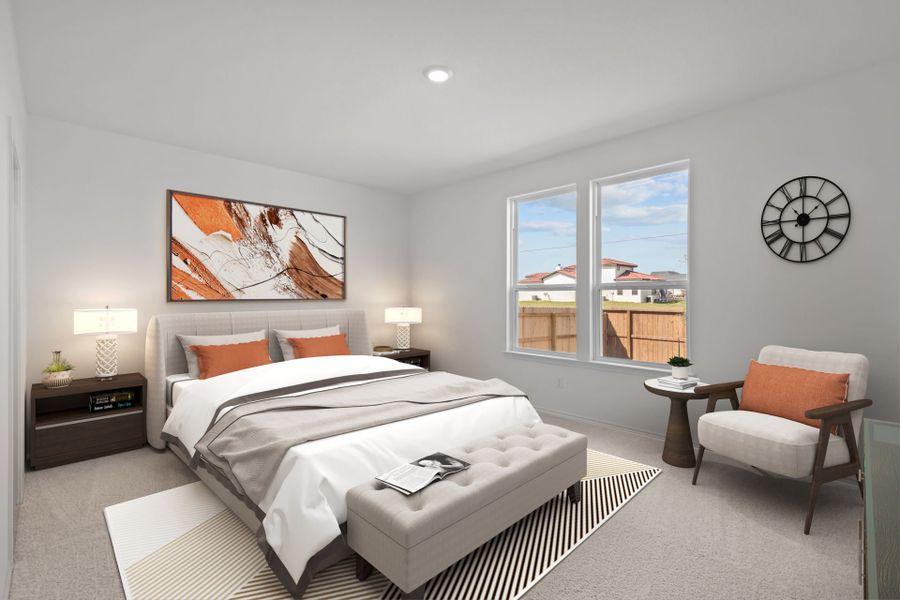 Furnished interior view inside a new home in River Ranch, Dayton (Image 3).