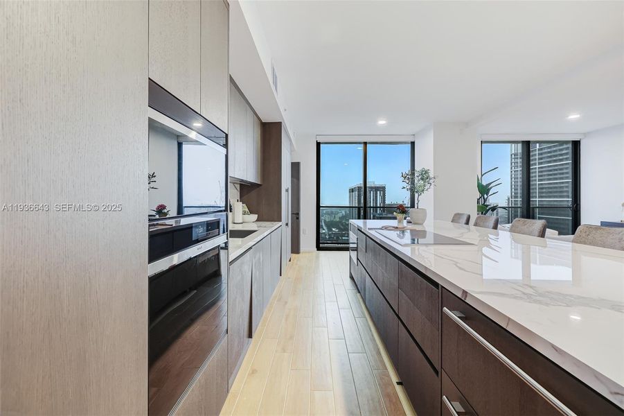 Furnished interior view inside a new home in The Elser Hotel & Residences, Miami (Image 8).