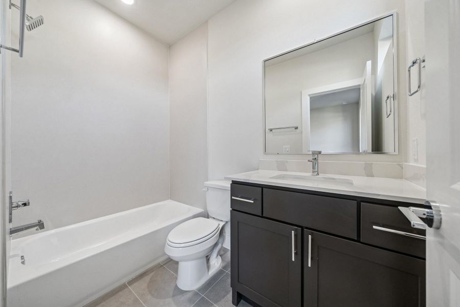 Furnished interior view inside a new home in Spring Valley Creek, Houston (Image 31).