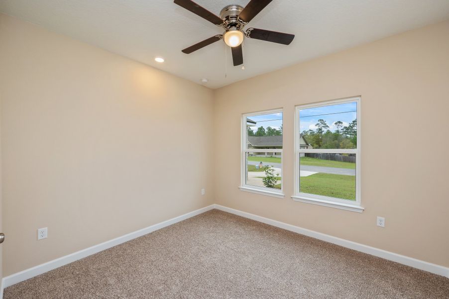Representative unfurnished interior of a home built from the Jackson by CJL Homes in Oak Hollow, Crestview (Image 25).