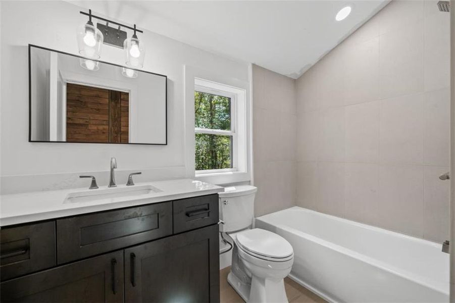 Furnished interior view inside a new home in , Ellijay (Image 10).