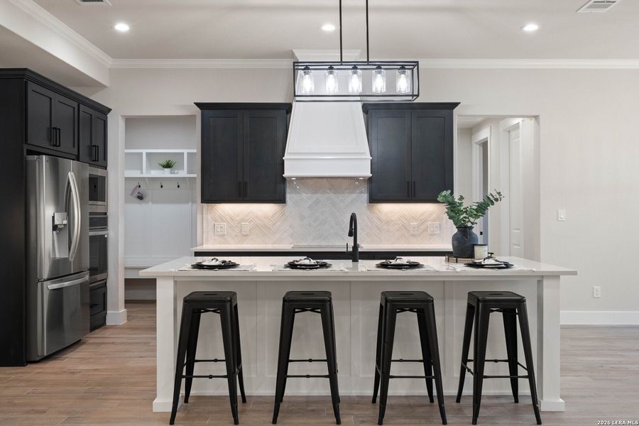Furnished interior view inside a new home in , Spring Branch (Image 18). Furnished interior view inside a new home in , Spring Branch (Image 18).