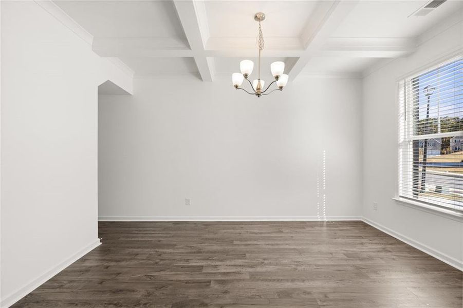 Spacious, unfurnished interior of a new home in The Gates at Pates Creek, Hampton (Image 31).
