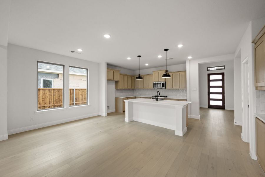 Furnished interior view inside a new home in Timberbrook, Justin (Image 5). Furnished interior view inside a new home in Timberbrook, Justin (Image 5).