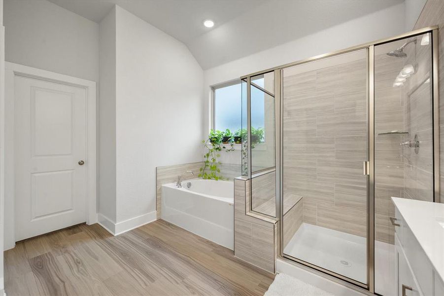 Furnished interior view inside a new home in Inspiration Collection at Bridgewater, Midlothian (Image 7).