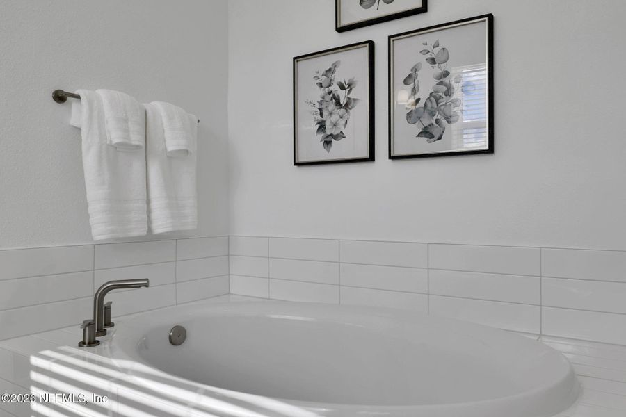 Close-up of interior finishes inside a home in Seminole Trace, Palm Coast (Image 56).