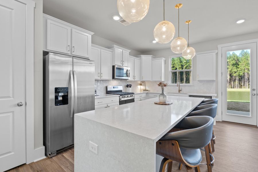 Furnished interior view inside a new home in , Ravenel (Image 14).
