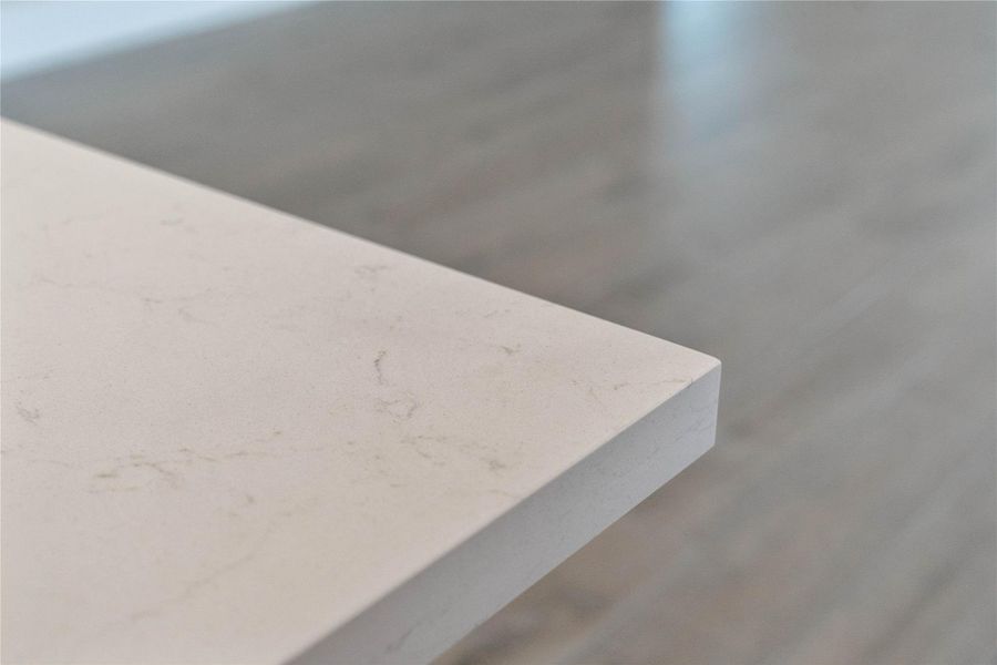 Carrara Delphi Quartz Countertop.