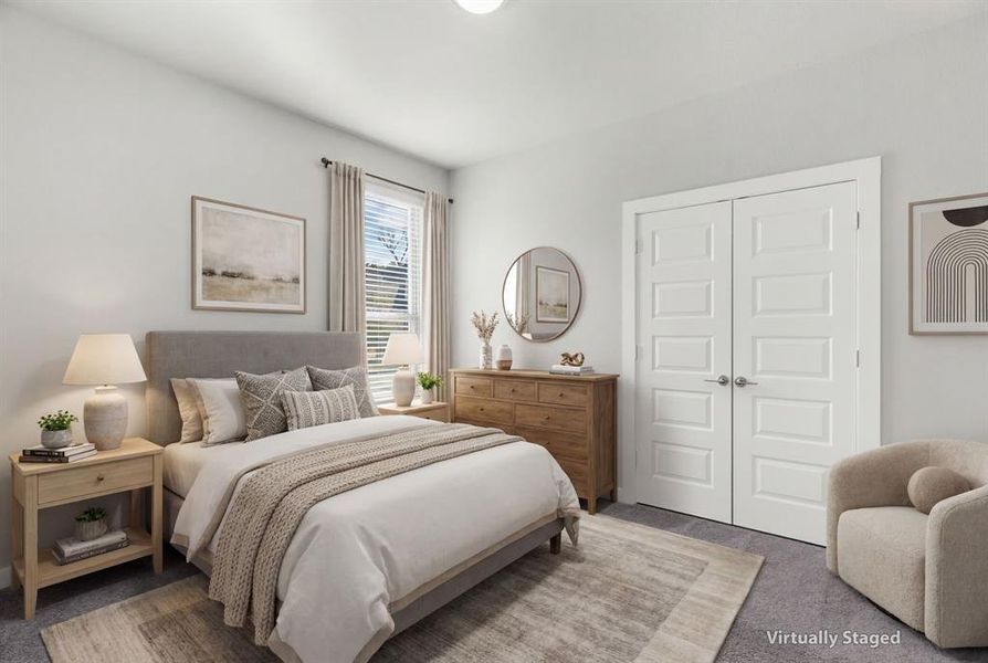 Guest Bedroom Main Floor #2 - Virtually Staged