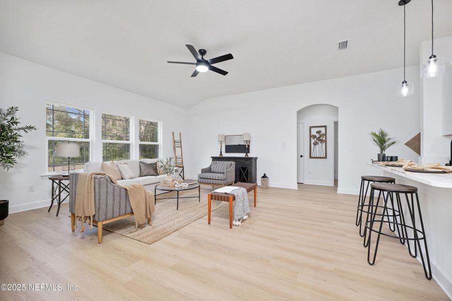 Furnished interior view inside a new home in , Keystone Heights (Image 13).