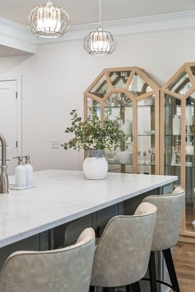 Furnished interior view inside a new home in , Huger (Image 18).