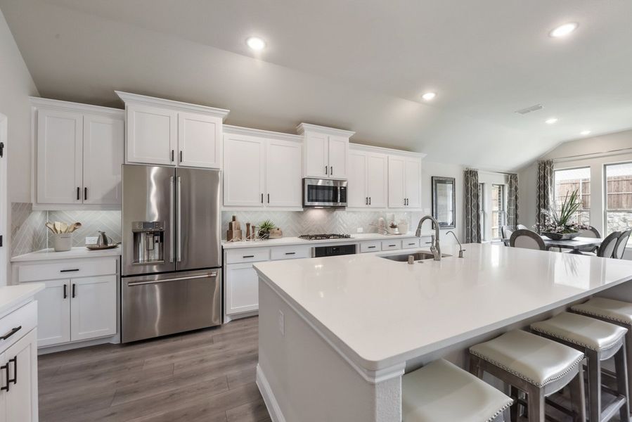 Furnished interior view inside a new home in Las Lomas, Forney (Image 9).