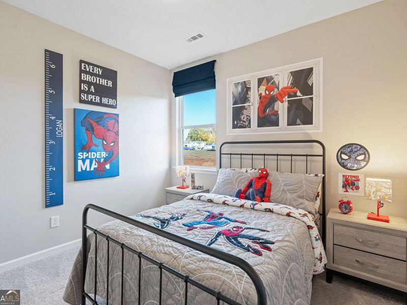 Furnished interior view inside a new home in Ivy Glen, Perry (Image 5). Furnished interior view inside a new home in Ivy Glen, Perry (Image 5).