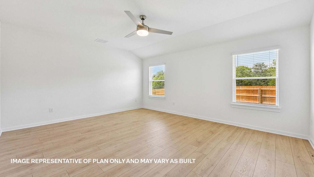 Spacious, unfurnished interior of a new home in Trails at Wildhorse, Austin (Image 36). Spacious, unfurnished interior of a new home in Trails at Wildhorse, Austin (Image 36).