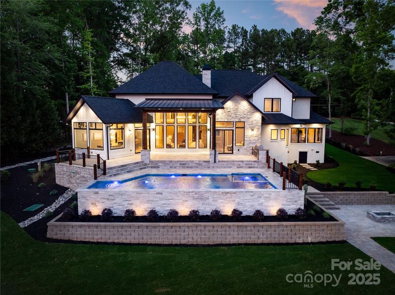 Front exterior of a new home in , Mooresville, NC, highlighting curb appeal (Image 21). Front exterior of a new home in , Mooresville, NC, highlighting curb appeal (Image 21).