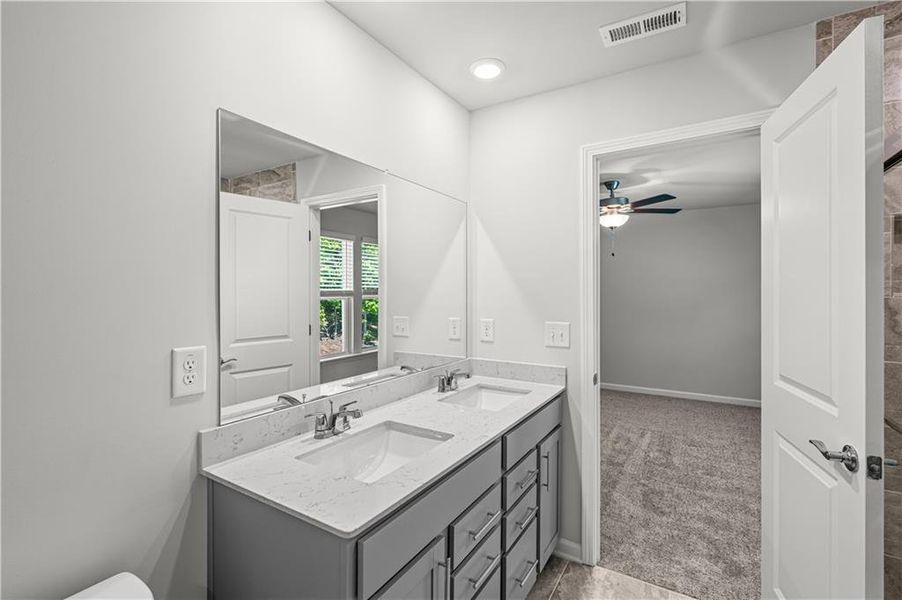 Furnished interior view inside a new home in Avery Ridge, Gainesville (Image 7).