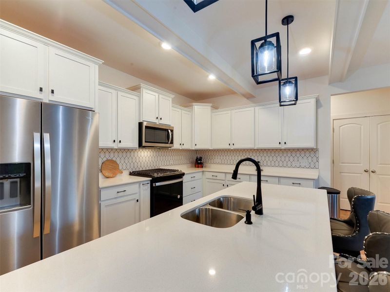 Furnished interior view inside a new home in , York (Image 4).