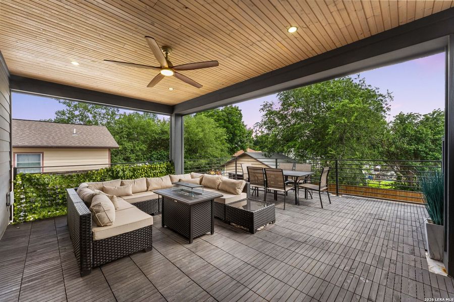Exterior details and patio area of a home in , San Antonio (Image 31). Exterior details and patio area of a home in , San Antonio (Image 31).