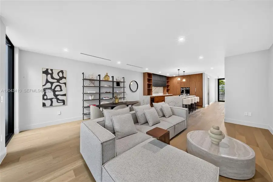 Furnished interior view inside a new home in , Miami (Image 13).