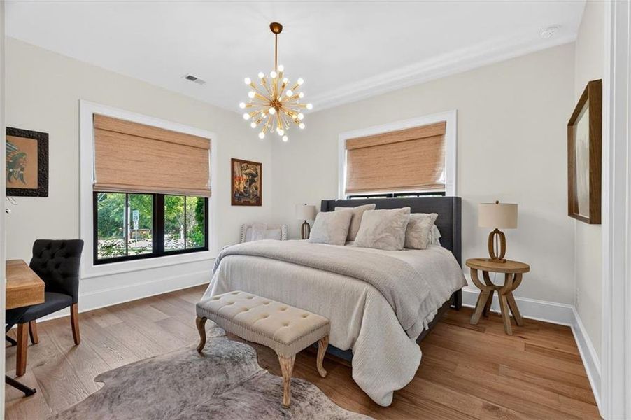 Furnished interior view inside a new home in , Alpharetta (Image 57).