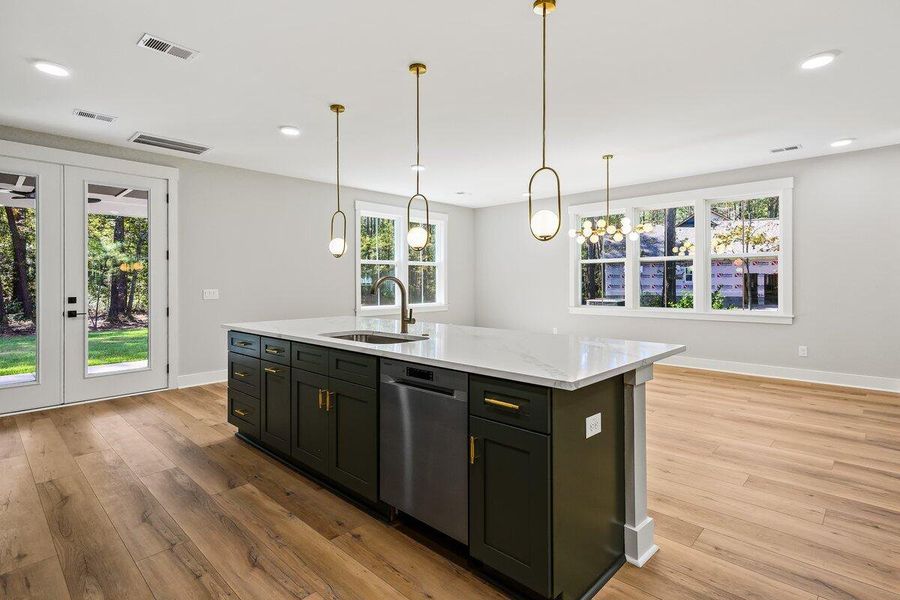 Furnished interior view inside a new home in , Ravenel (Image 7).