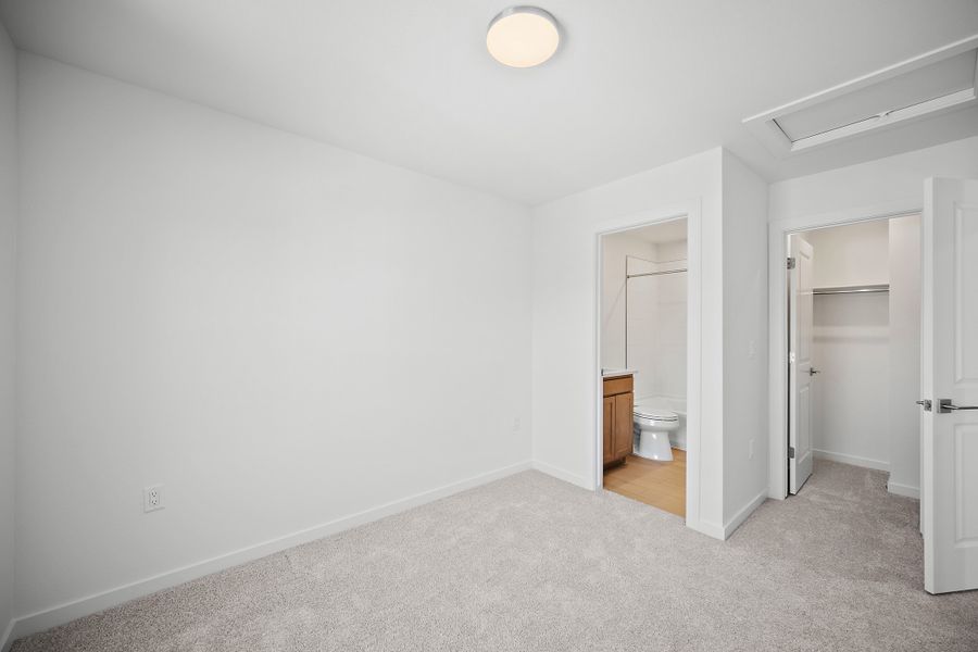 Spacious, unfurnished interior of a new home in Lyric at RidgeGate Townhomes, Lone Tree (Image 24).