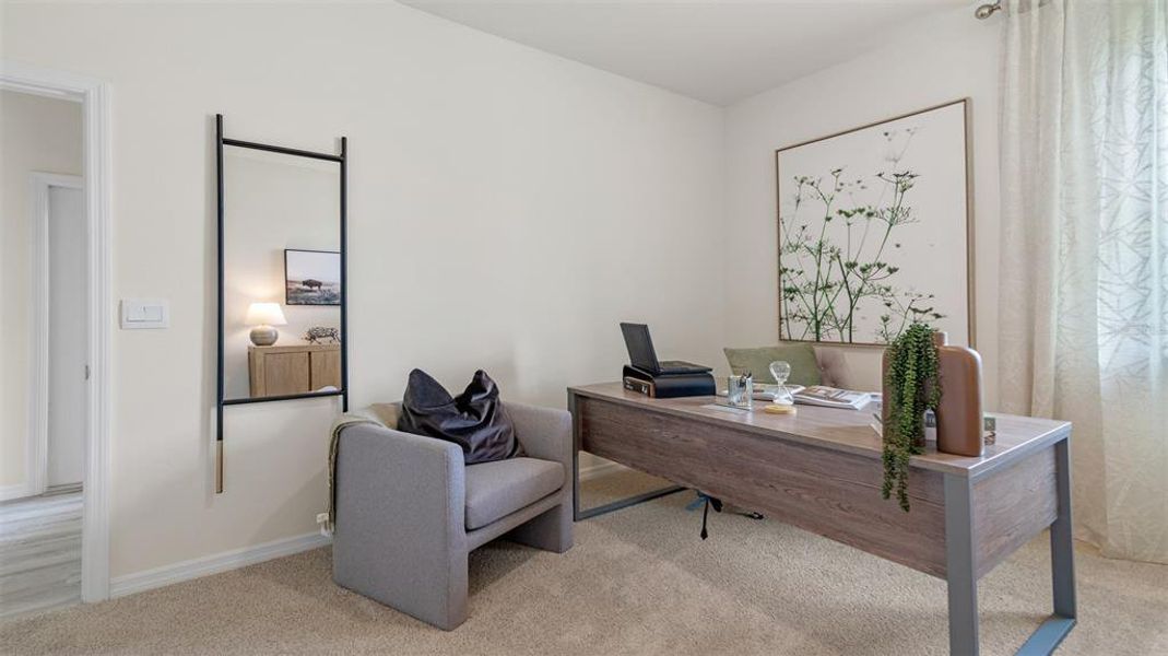 Furnished interior view inside a new home in Archers Mill, Ormond Beach (Image 10).