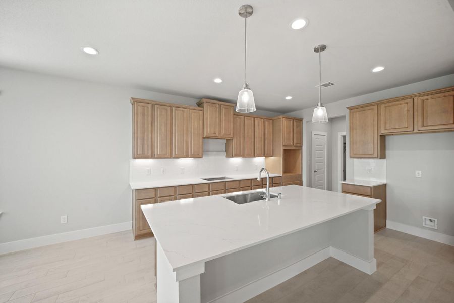 Furnished interior view inside a new home in Morton Creek Ranch, Katy (Image 10).