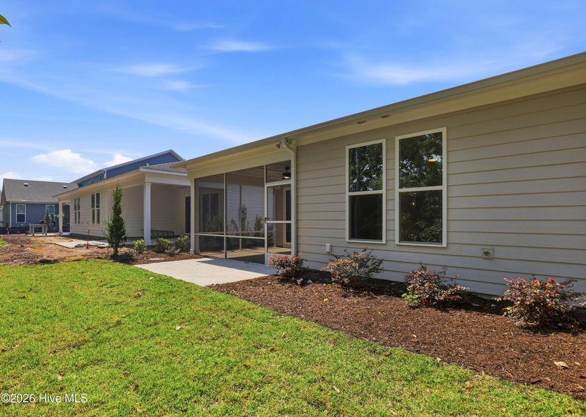 Exterior details and patio area of a home in East & Mason, Wilmington (Image 31). Exterior details and patio area of a home in East & Mason, Wilmington (Image 31).