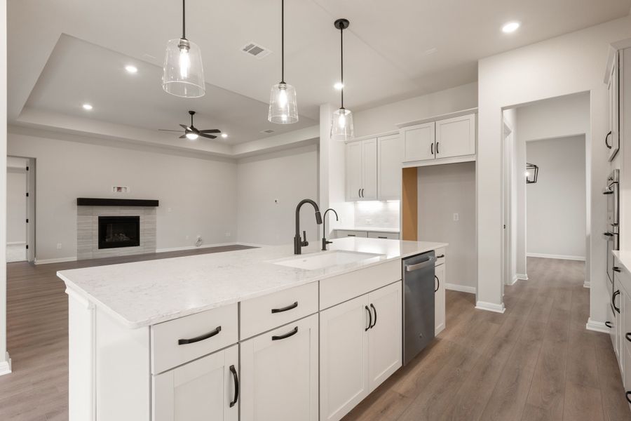 Representative furnished interior of a home built from the Carolina by Ashton Woods in The Estates at La Cima, San Marcos (Image 7). Representative furnished interior of a home built from the Carolina by Ashton Woods in The Estates at La Cima, San Marcos (Image 7).