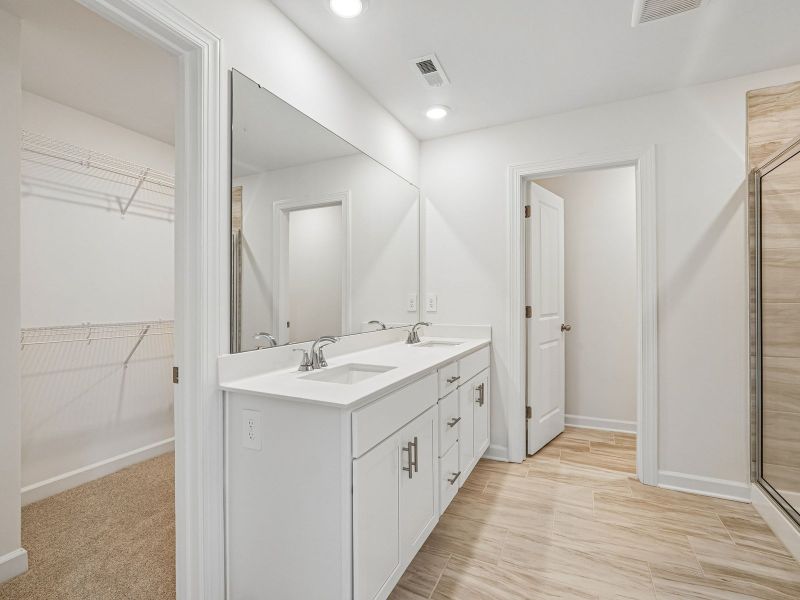 Furnished interior view inside a new home in Walnut Reserve, Conover (Image 6).