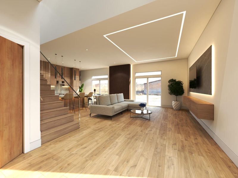 Furnished interior view inside a new home in , Houston (Image 3).