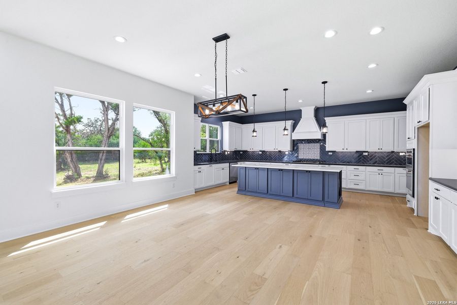 Furnished interior view inside a new home in , New Braunfels (Image 7).
